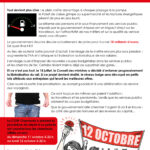 Tract : Greve services publics 12 octobre