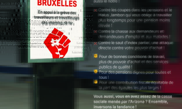 TRACT ACTION LUNDI 26 JANVIER BRUXELLES