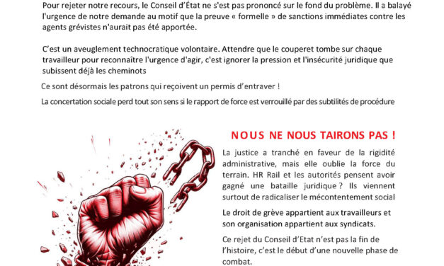 LA DÉMOCRATIE SOCIALE EN DANGER