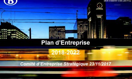 Plan d’entreprise SNCB 2018/2022 Direction par Direction
