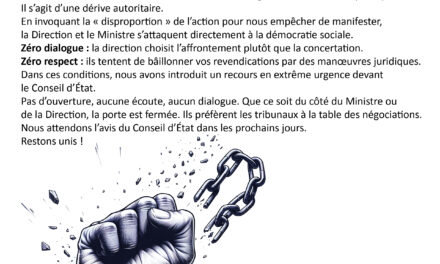 LA DÉMOCRATIE SOCIALE EN DANGER