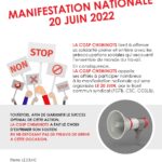 Manifestation nationale 20 juin 2022