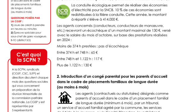 SOUS-COMMISSION PARITAIRE NATIONALE (SCPN) DU 03 SEPTEMBRE 2025