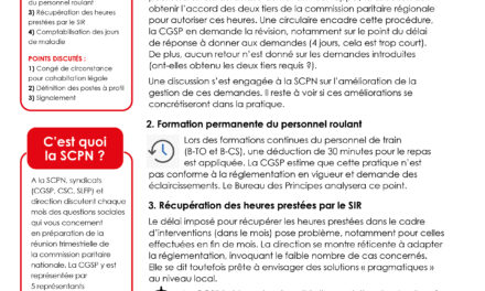 SOUS-COMMISSION PARITAIRE NATIONALE (SCPN) DU 4 JUIN 2025