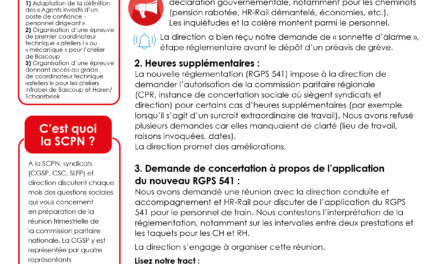 Sous-Commission Paritaire Nationale (SCPN) du 05/02/2025