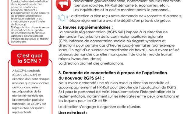 Sous-Commission Paritaire Nationale (SCPN) du 05/02/2025