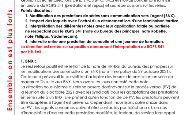 SCPN 19-03-2025 – groupe de travail RGPS 541 roulants
