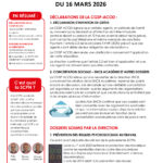 SOUS-COMMISSION PARITAIRE NATIONALE DU 16 MARS 2026