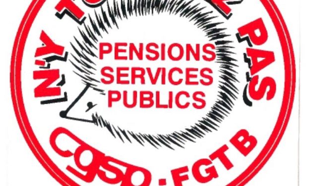 Communiqué de presse « Dossier Pensions – Pénibilité »