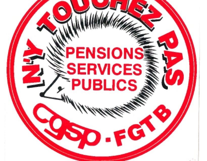 Communiqué de presse « Dossier Pensions – Pénibilité »