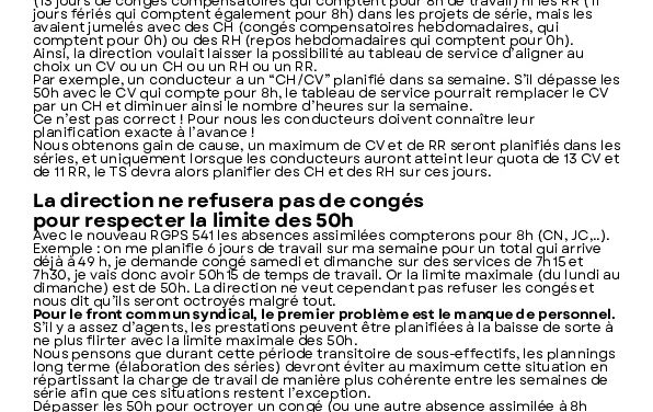 Tract FC BTO conduite 541 et séries 071024